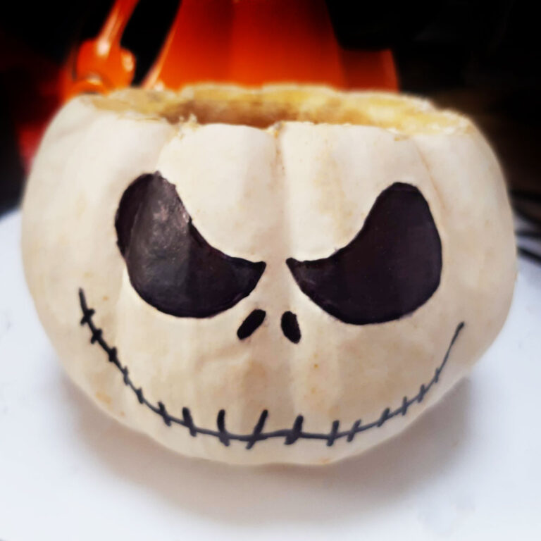 Jack Skellington Pumpkin: Nightmare Before Christmas