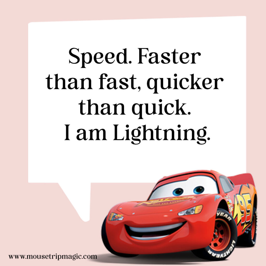 Lightning McQueen Quotes