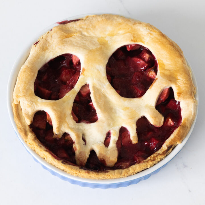 The Evil Queen's Poisoned Apple & Raspberry Pie