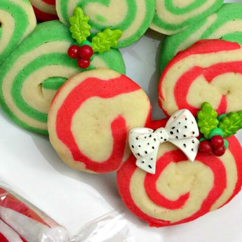 Image for Mickey Christmas Swirl Cookies