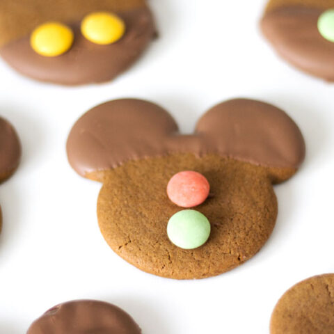 Image for Mickey Mouse Gingerbread Cookies