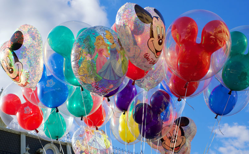 Balloons at Disney World