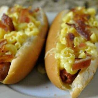 Image for Truffle Macaroni and Cheese Bacon Hot Dog