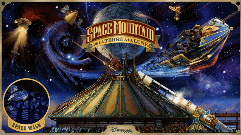 Original Space Mountain Theme is Returning to Disneyland Paris